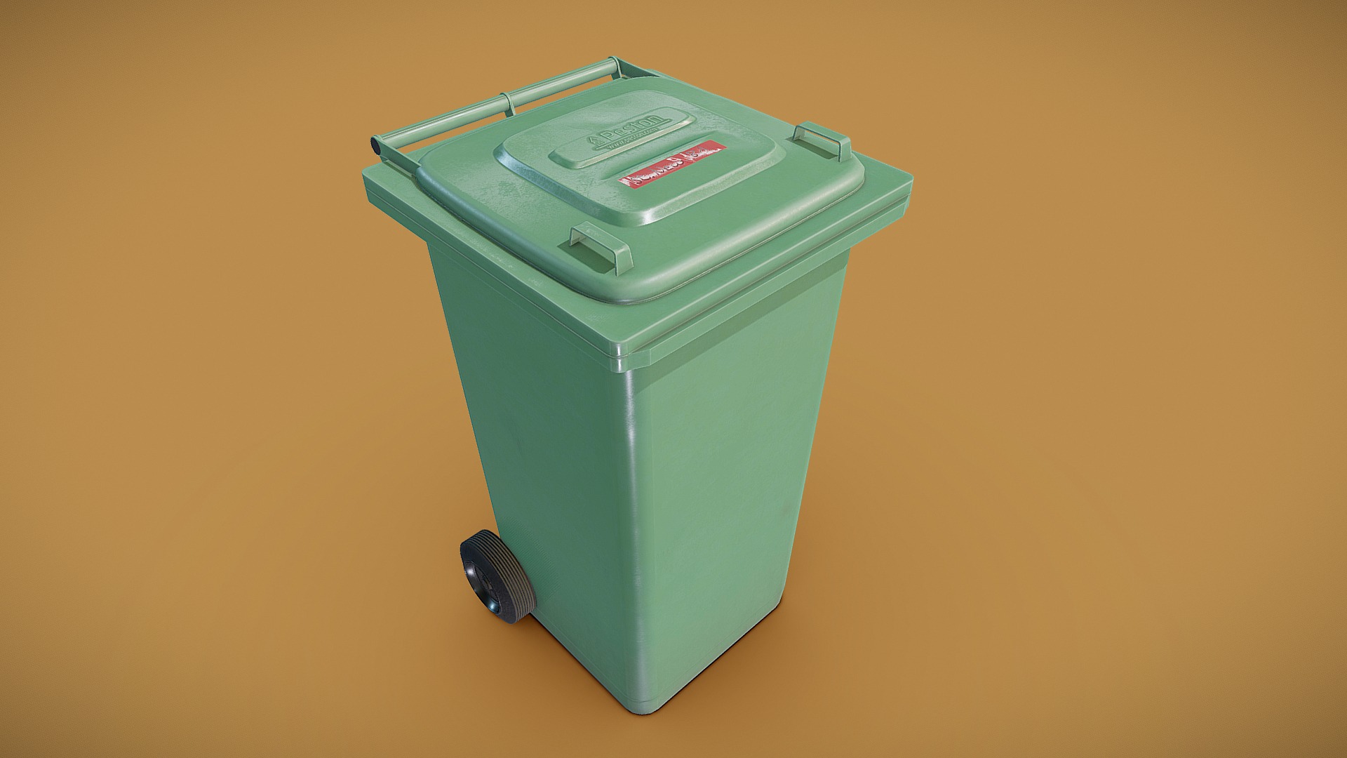 3D model Recycle Bin - This is a 3D model of the Recycle Bin. The 3D model is about chart.