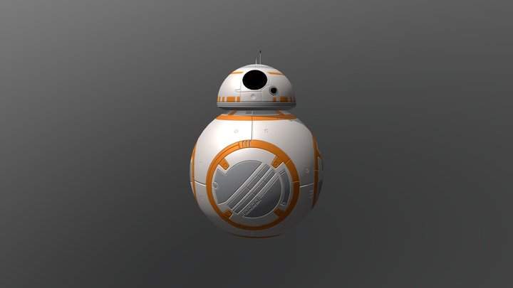 BB8 3D Model