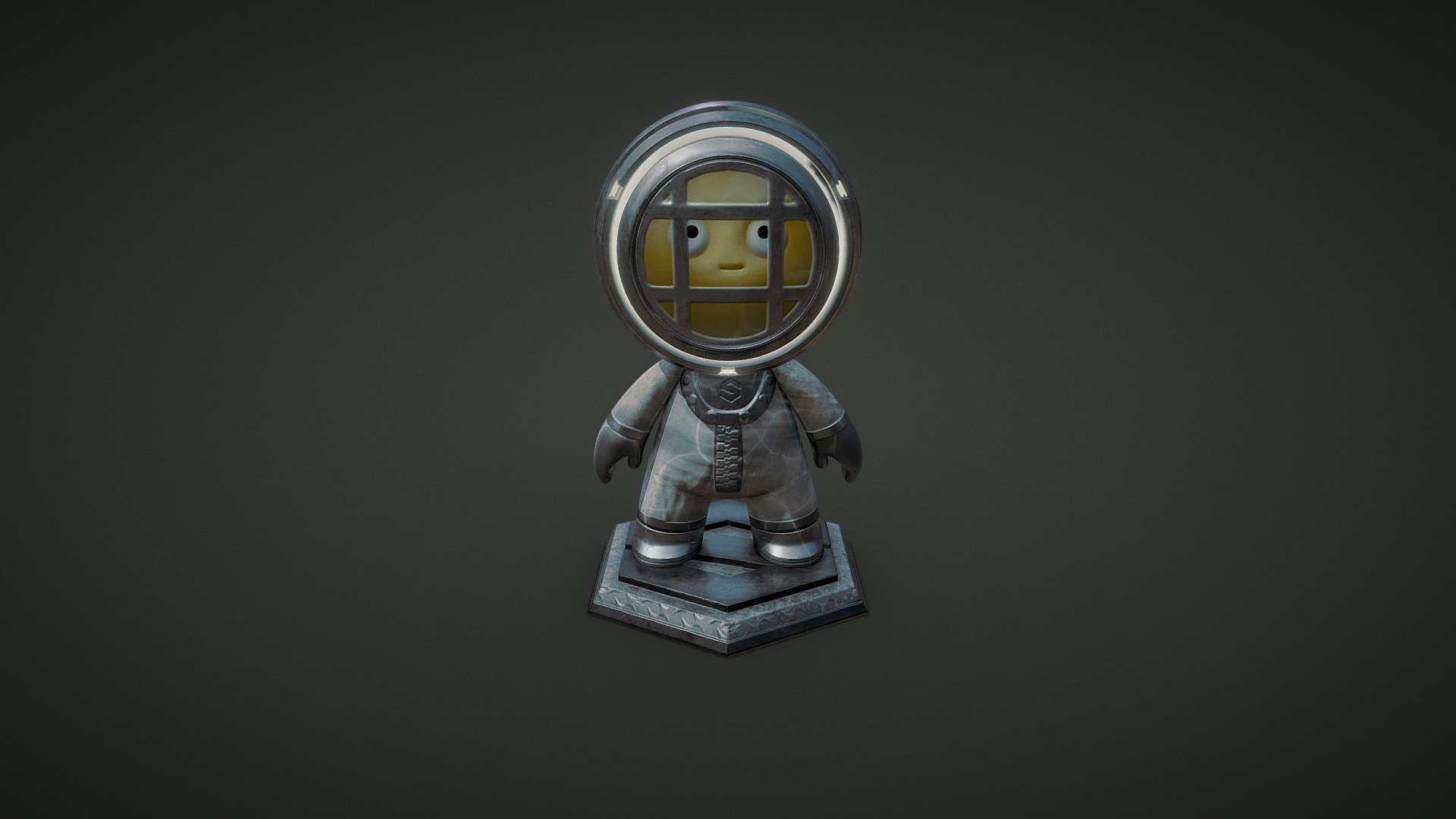 Little Diver Dude #MeetMAT17 Contest Entry — Sketchfab embed 3D viewer