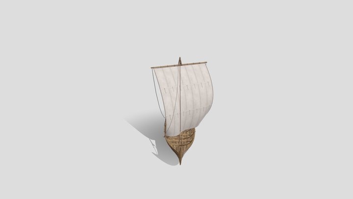 Gislingebåd 3D Model