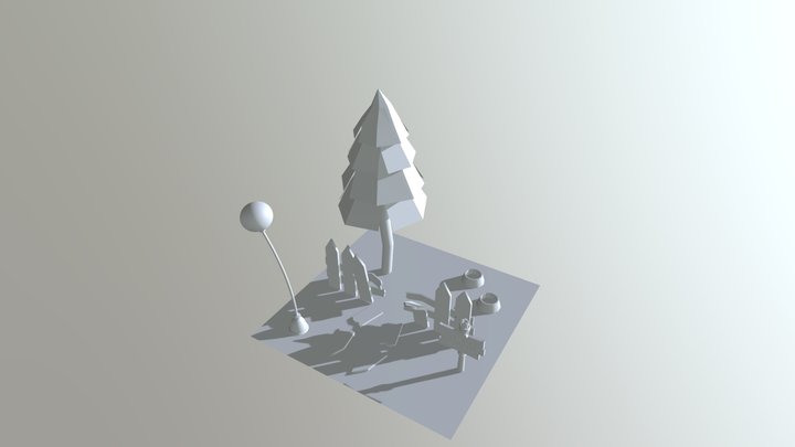 Little Place 3D Model