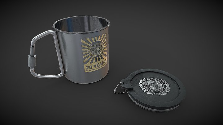 Into the radius 2 travel mug.