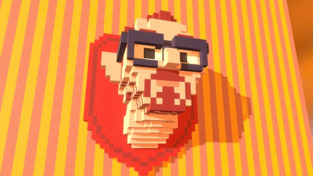 Hunting trophy 3D Model