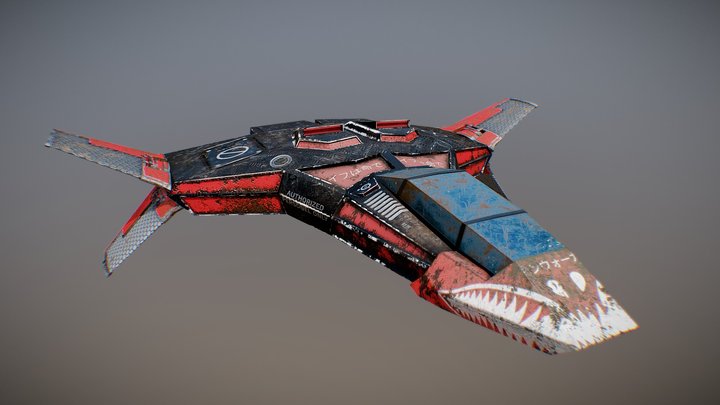 Hovercraft 3D Model