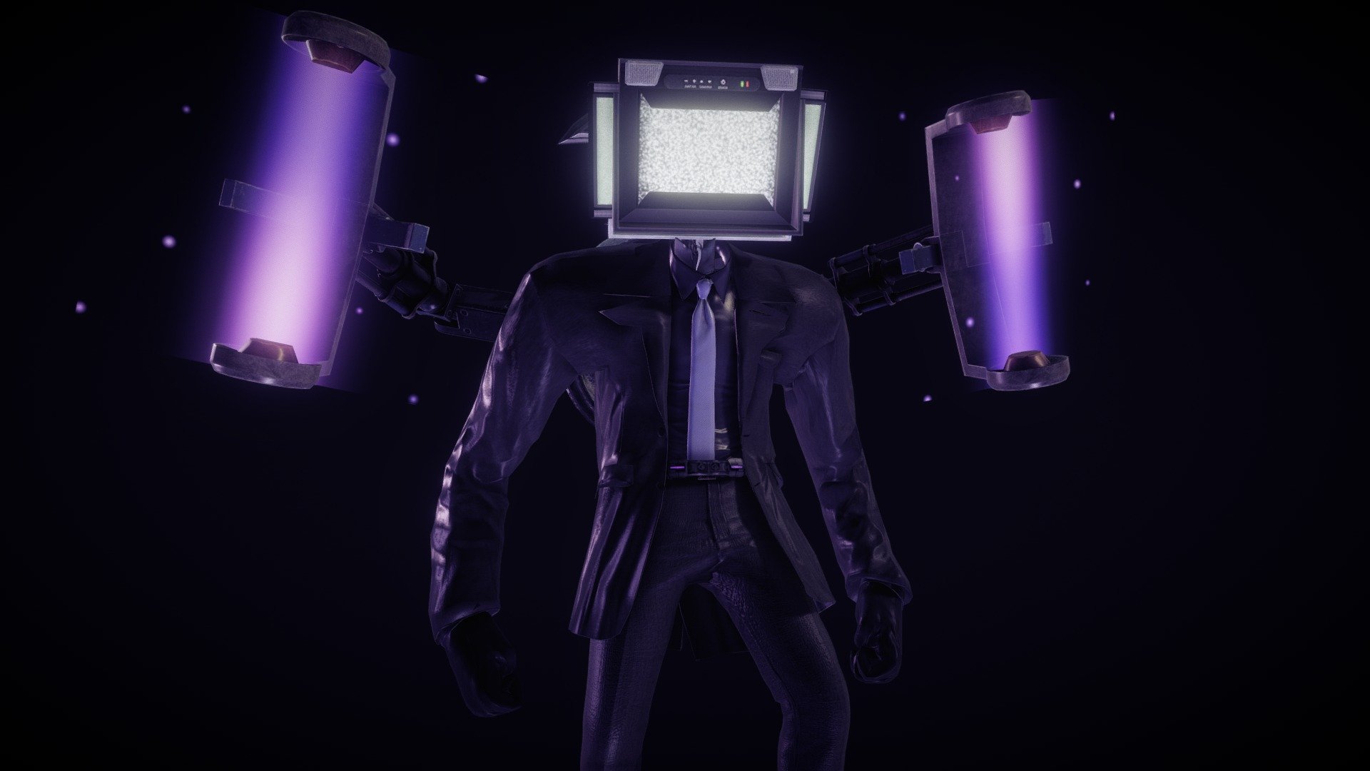 Large TVman 2.0 - Download Free 3D model by NDnxST [f898382] - Sketchfab