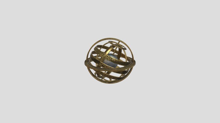 Project 1 - Armillary Sphere 3D Model