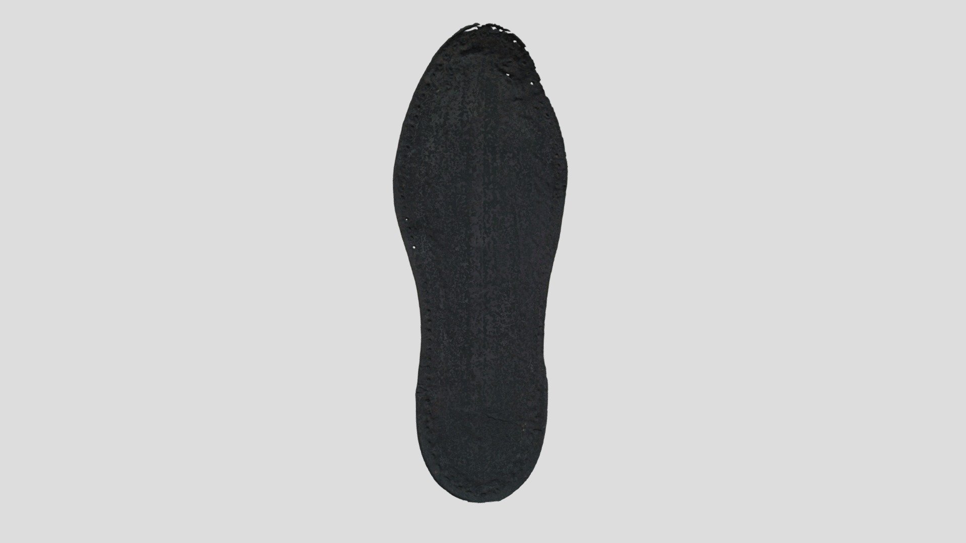 Eighteenth century shoe sole (VCU_3D_1452)