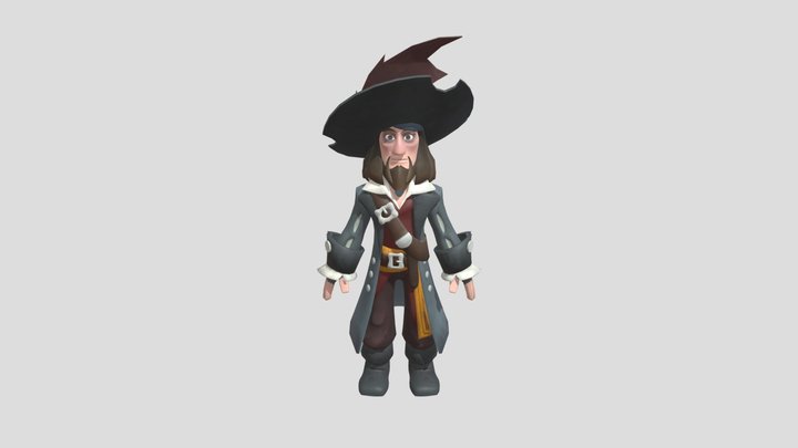 Disney Infinity1- Barbosa – Modelo 3D gratuito STL