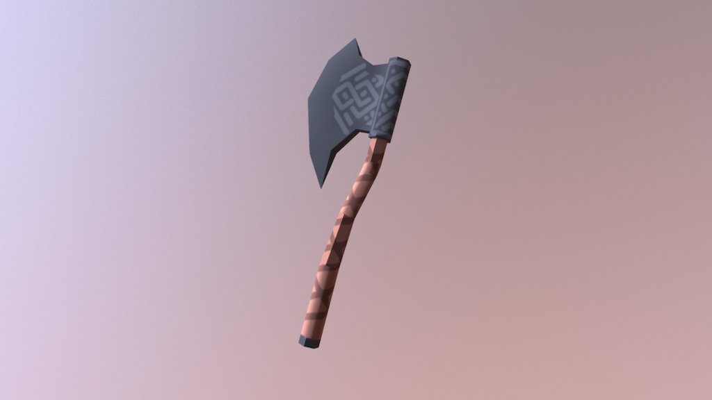 Axe 02 — Sketchfab embed 3D viewer