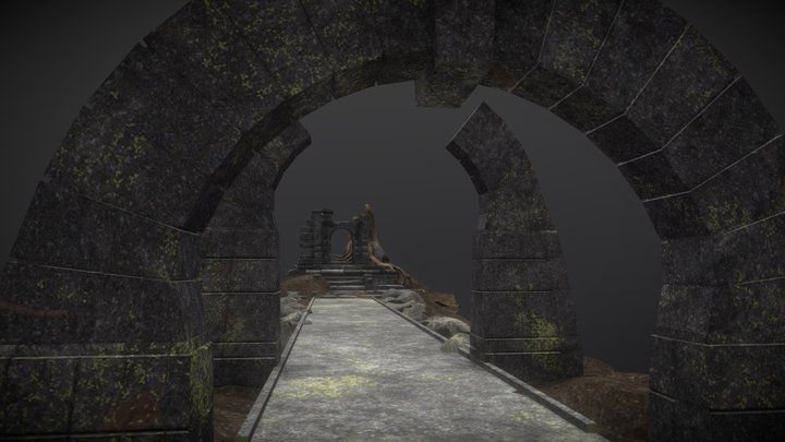 THE BROKEN GATE 3D Model