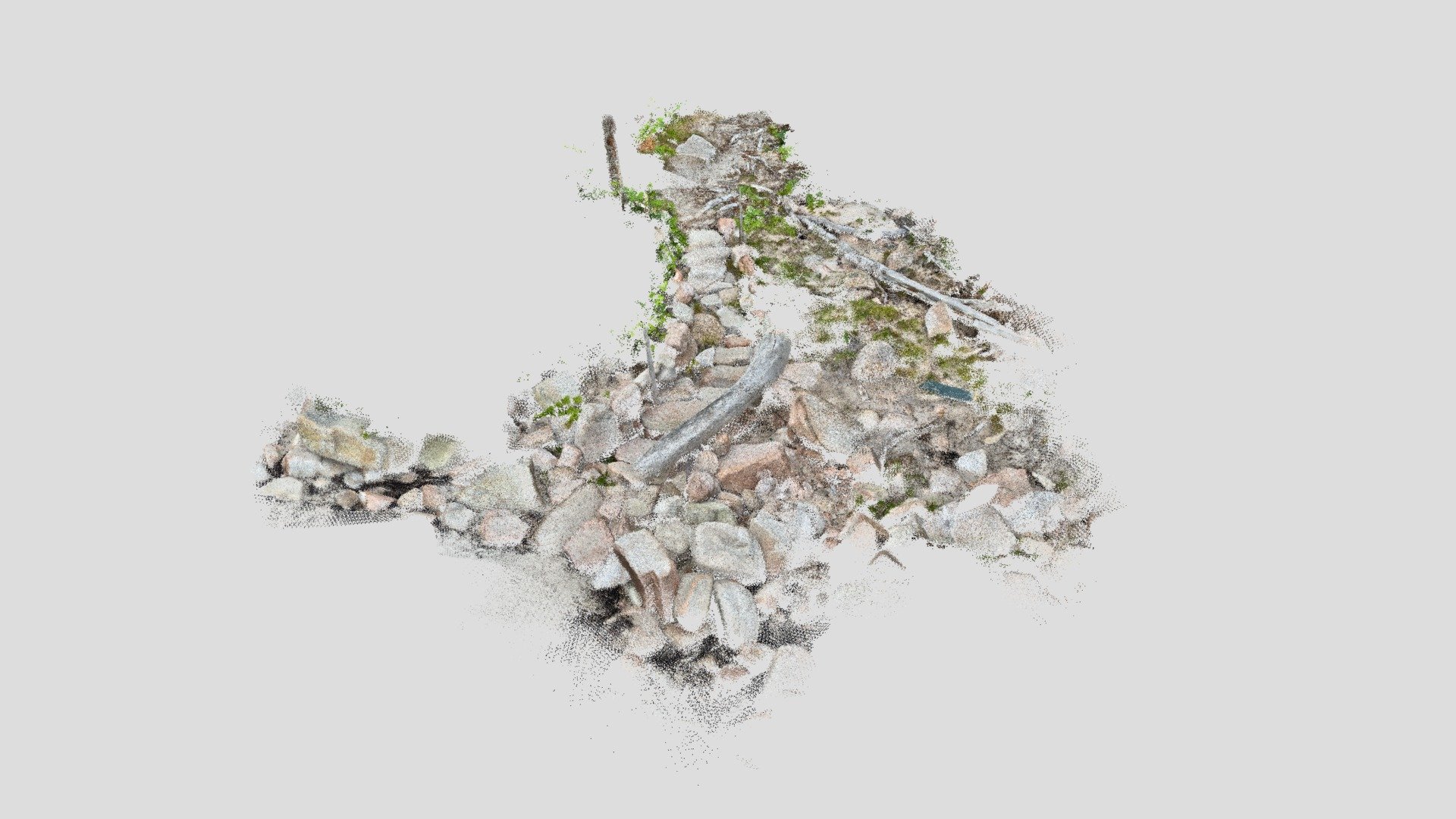 Fine Sand Beach Entry - SiteScape 3D Map