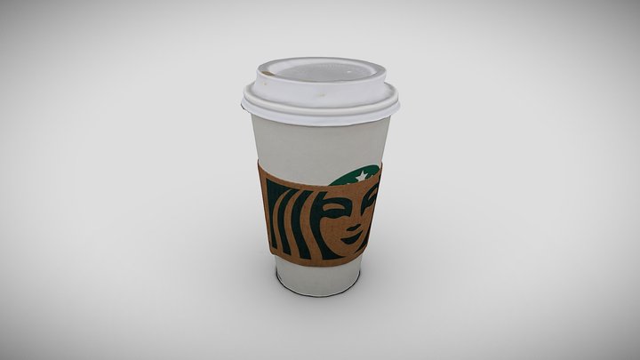 Starbucks cup scan – Kostenloses 3D-Modell STL