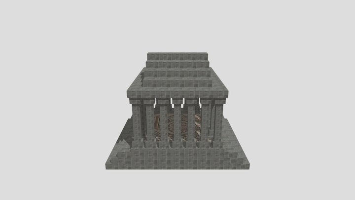 Roman Monument 3D Model