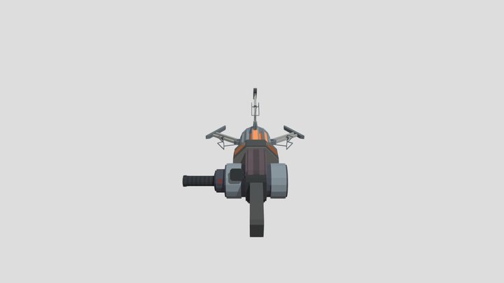 Gravitygun 3D Model