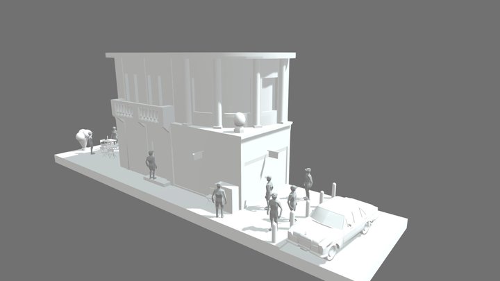 1GD14Werner_Milan_UpdateBlockoutHouse 3D Model