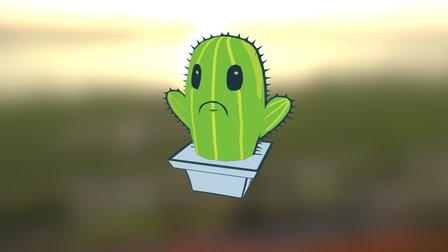 Cactus 3D Model