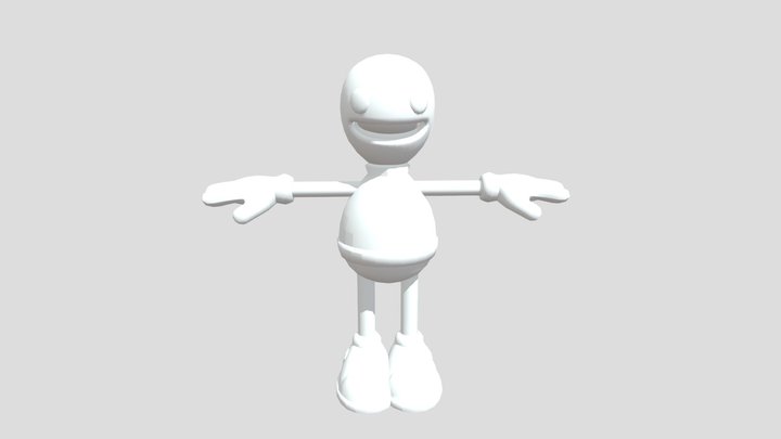 Kick The Buddy 3d Rig Extracted from assetstudio 3D Model