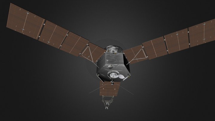 NASA Juno Satellite 3D Model