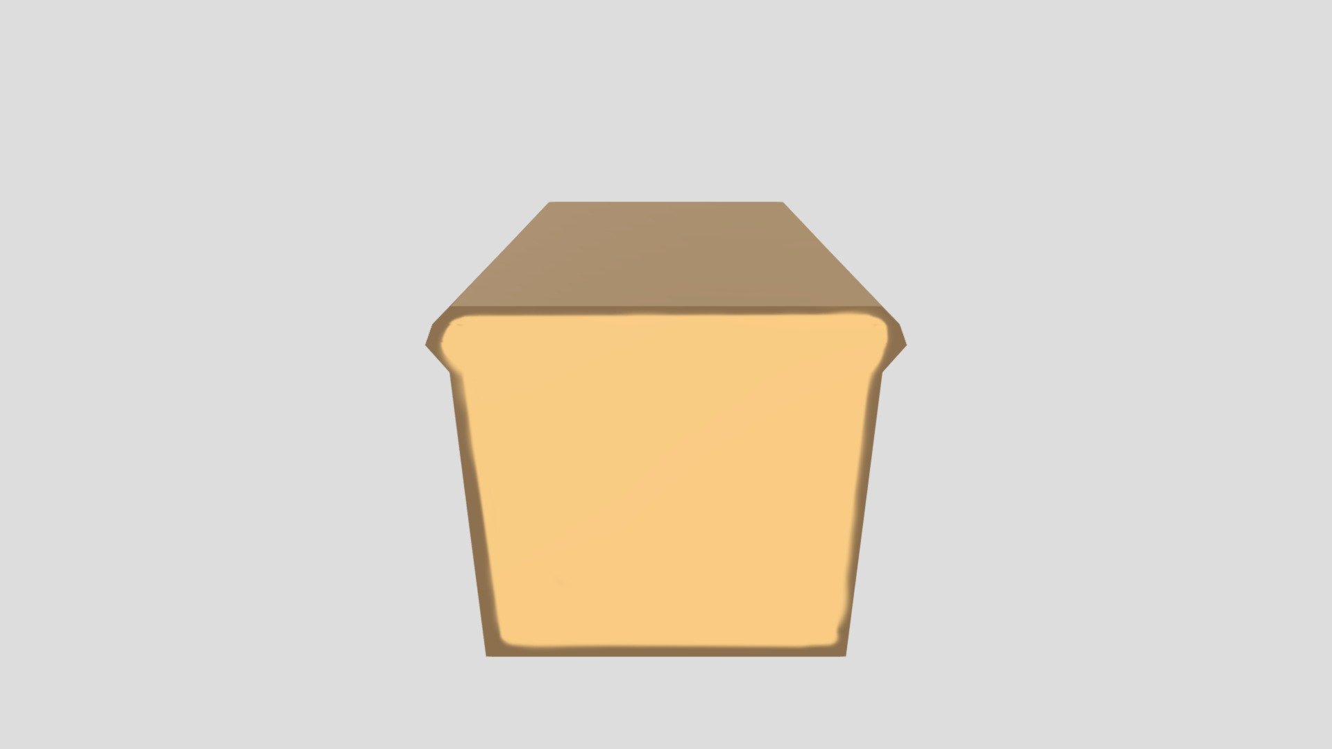 Bread Low Poly
