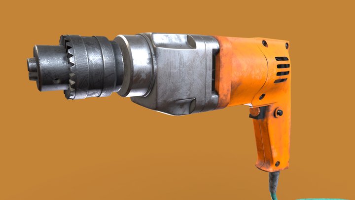 USSR drill 3D Model