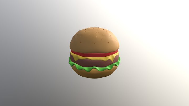 Hamburger 3D Model