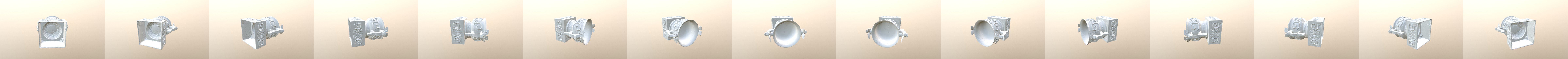 商代方座簋1 3D Model
