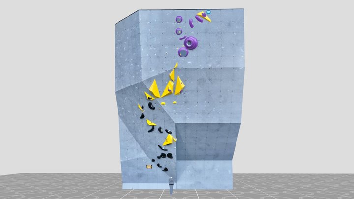 IFSC WC Seoul 2024 Lead Final Women – Free 3D Model STL