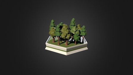 Floresta 3D Model