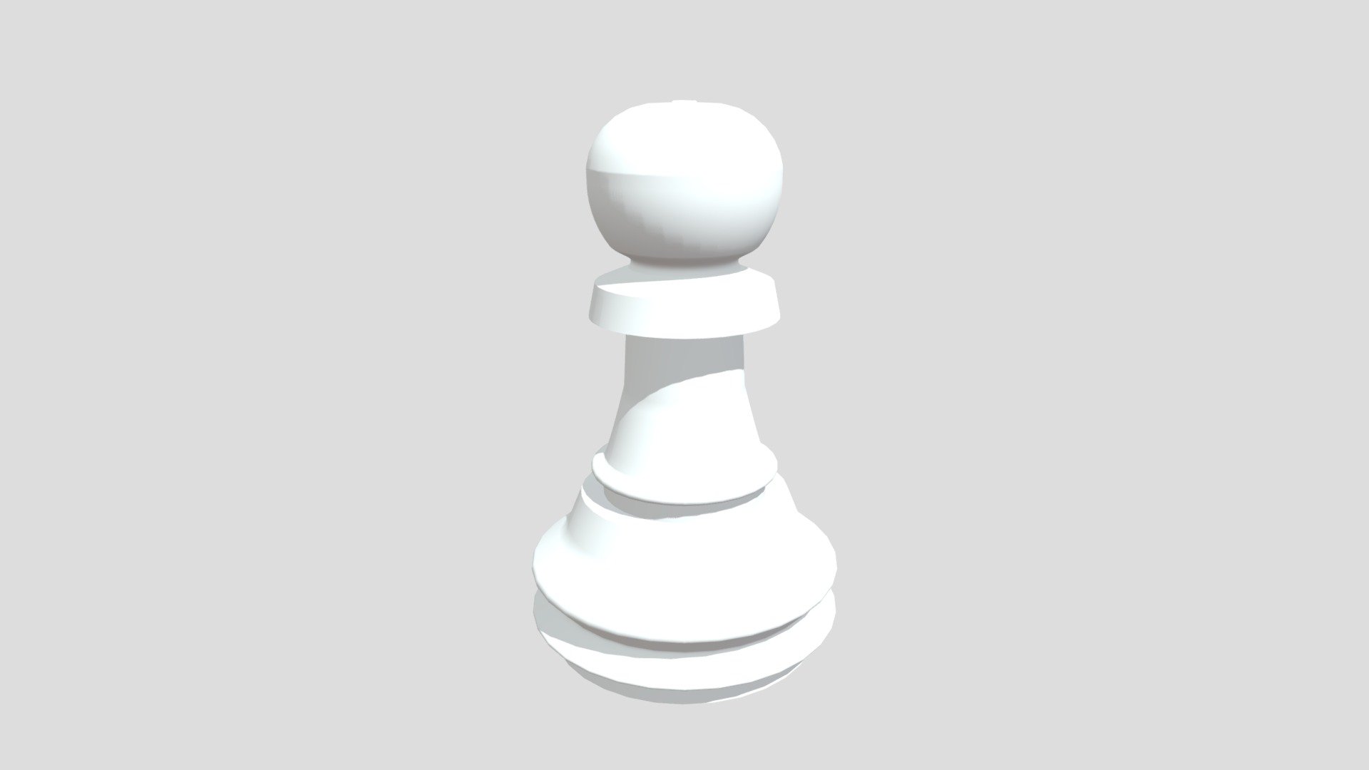 Chess Piece - Pawn 3D model 3D printable