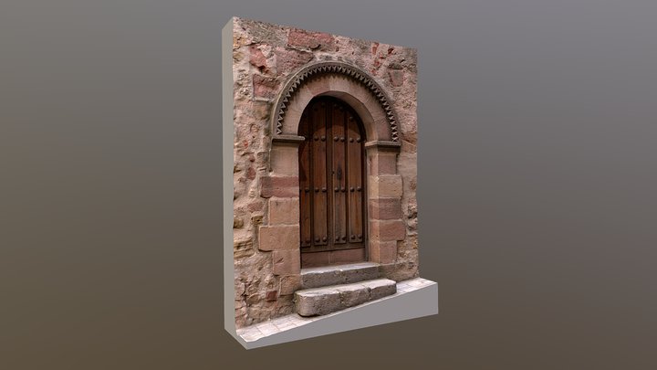 Puerta Lateral De la Iglesia de San Vicente. 3D Model