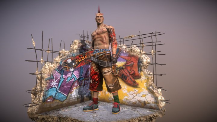 APB Character "Zombie" 3D Model