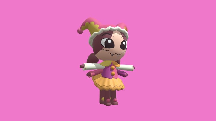 Spinnette (No Rig) 3D Model