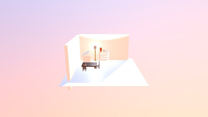 Curiosity Shop Scene 3D Model
