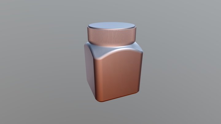 Honey Jar 3D Model