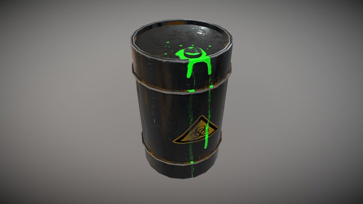 Metalbarrel 3D Model