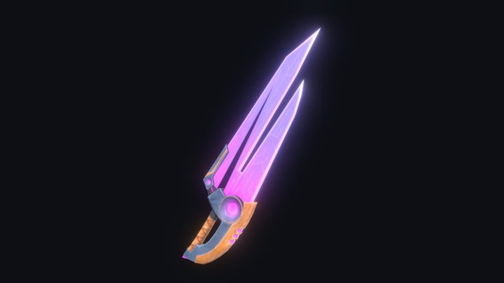 Neon Saber 3D Model