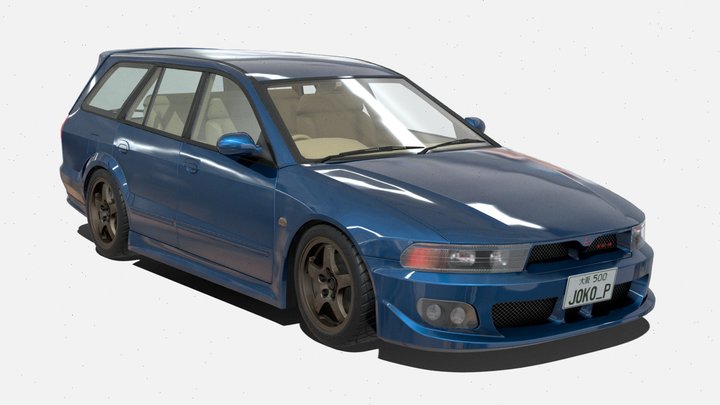 Mitsubishi Legnum VR-4 3D Model