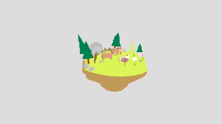 island 3D Model