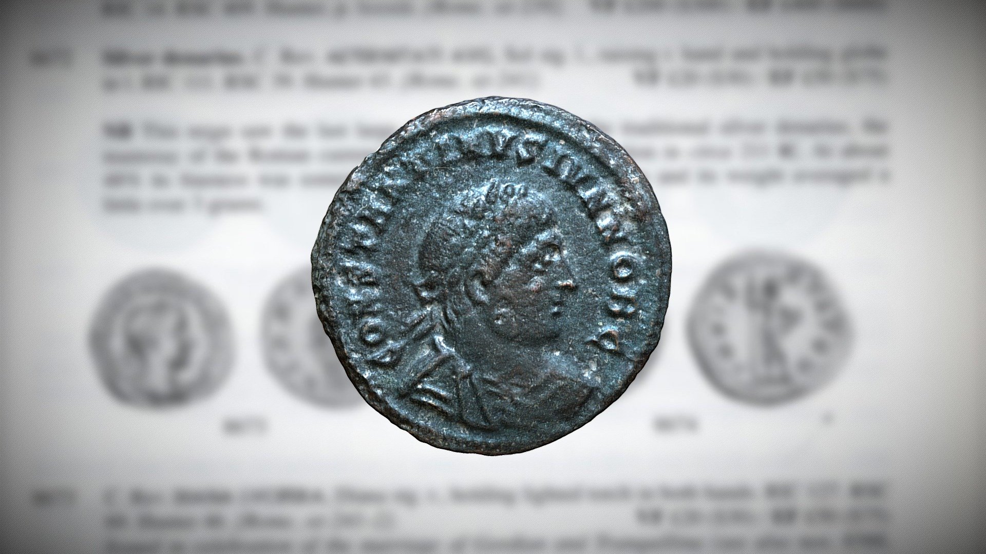 Late Roman Bronze Coin Download Free 3D model by Frank McMains (frankmcmains) [f8a76bb
