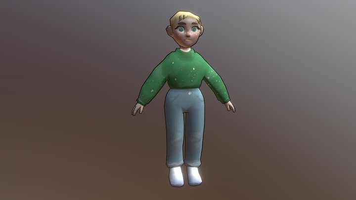 Gorl Model Outline 3D Model