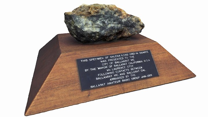 Lead ore specimen 3D Model