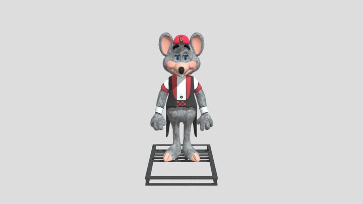 Studio c chuck real textures 3D Model