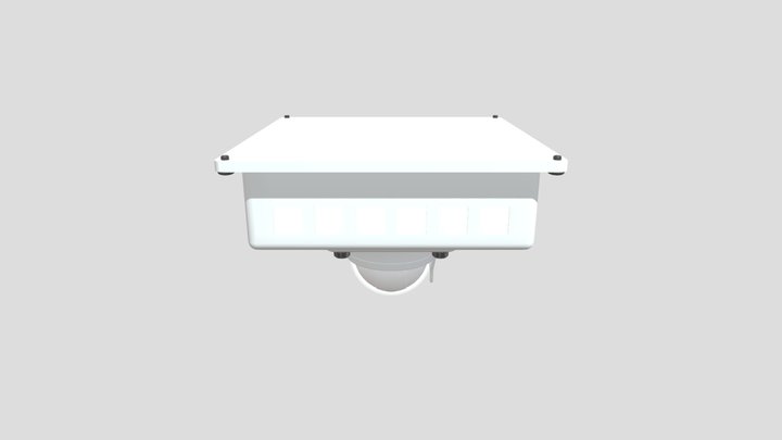 Integrated LED Light 3D Model