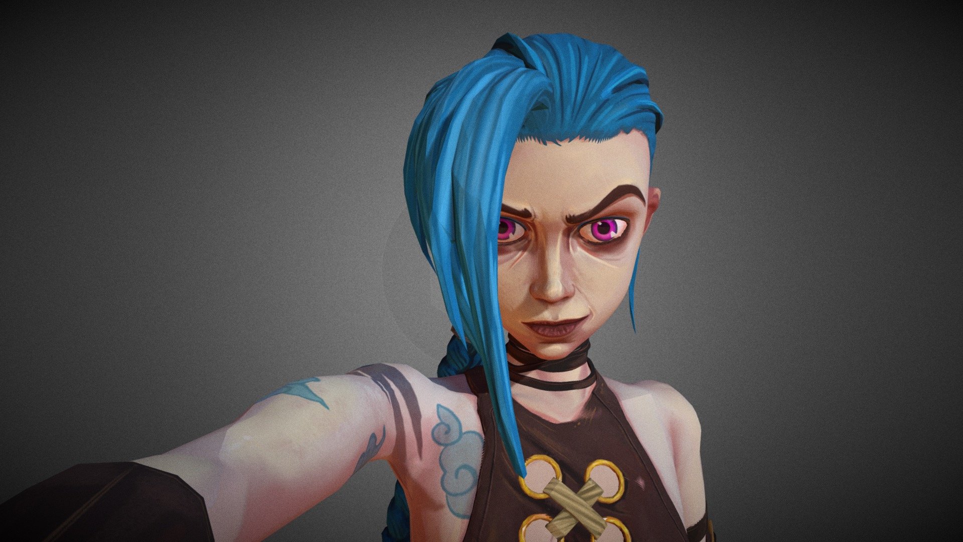 Jinx - 3D model by zeroduber [f8a9bfc] - Sketchfab