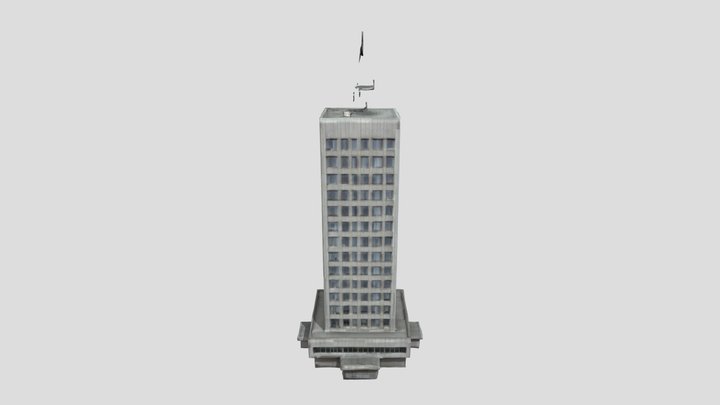 Soviet Skyscraper – 3D Model 3D Model