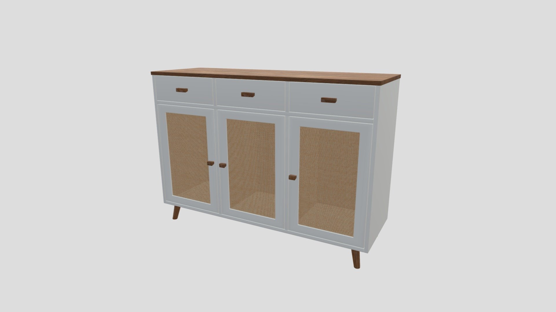 13A Boho style dresser oak top from boho-art.com