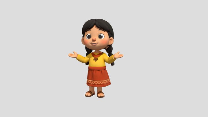 MILA MODEL 3D Model