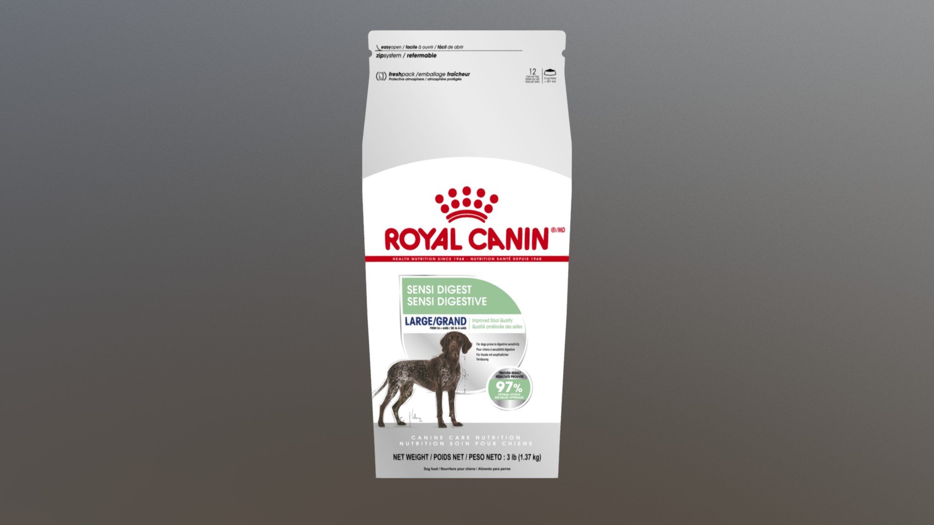 Dog food 3 — Sketchfab embed 3D viewer