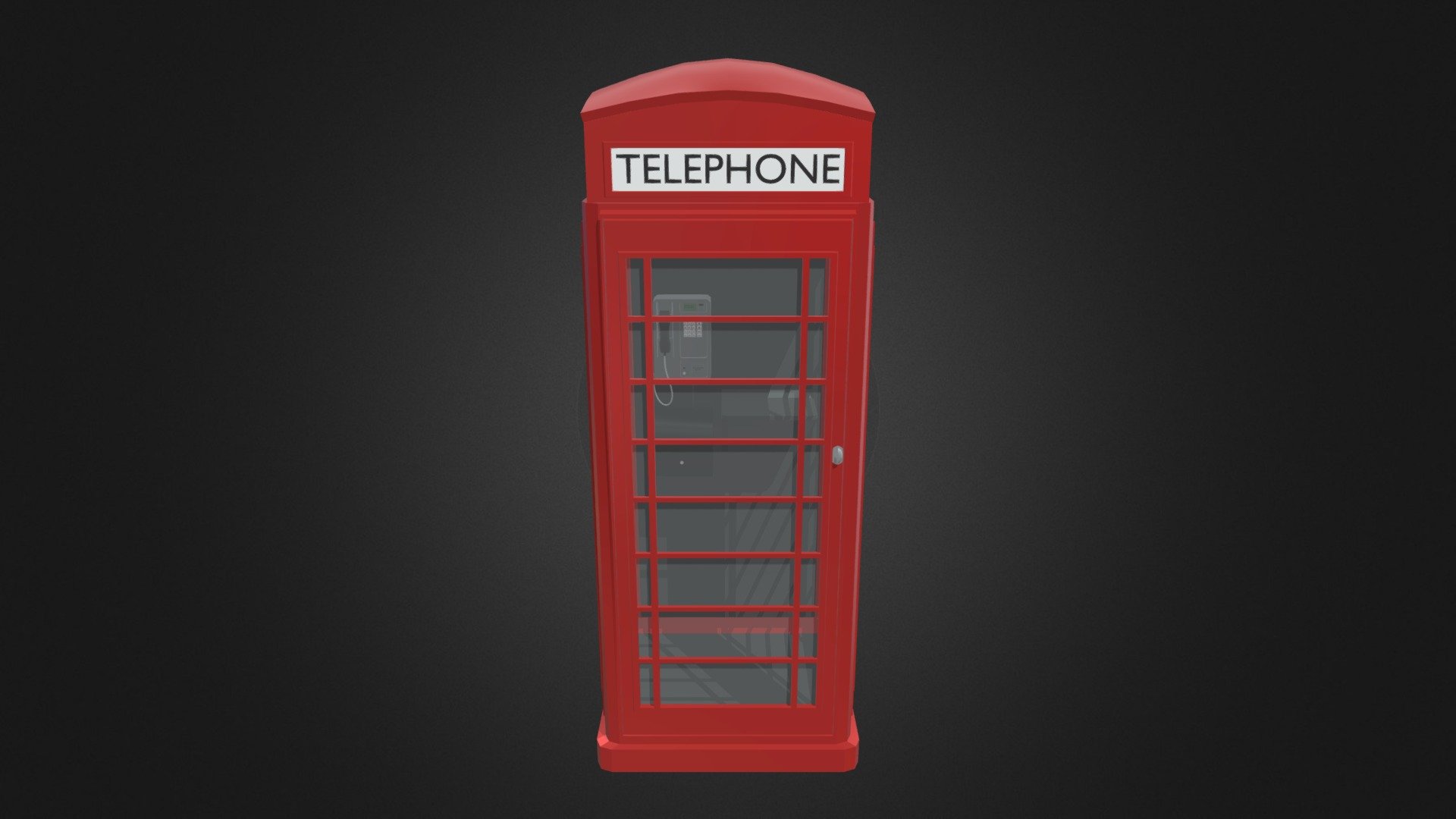 Draft Telephone Box - Download Free 3D model by Gonzy [f8abd90] - Sketchfab