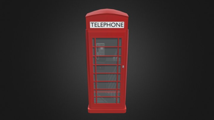 Draft Telephone Box 3D Model